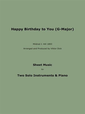 cover image of Happy Birthday to You (Trio G-Major)
